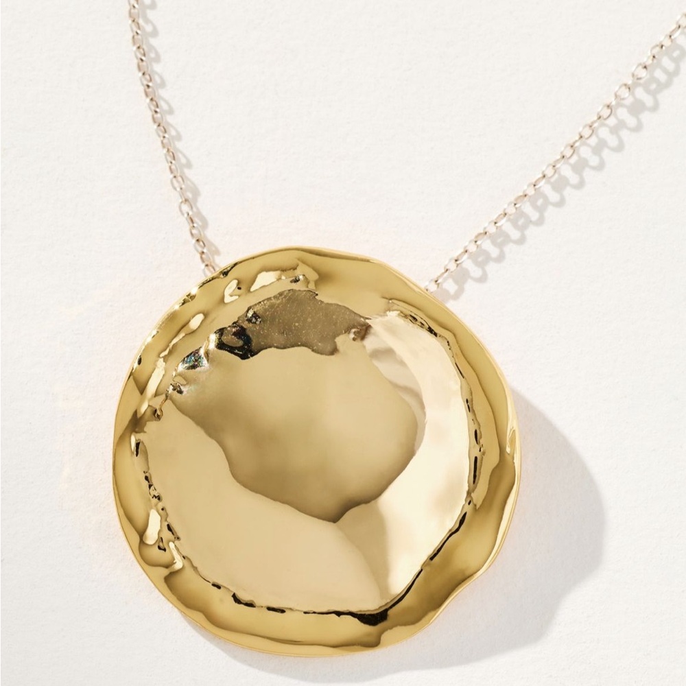 🇬🇧 BY ALONA Dune pendant necklace gold